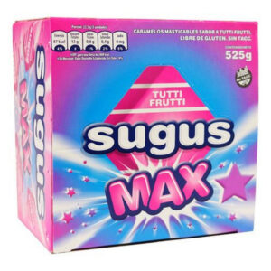 CARAMELOS SUGUS MAX TUTTI FRUTTI 70U