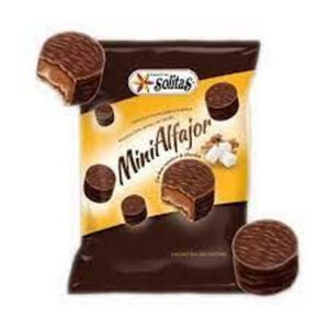 ALFAJORCITOS SOLITAS MINI RELLENOS DE DDL 160 GRS