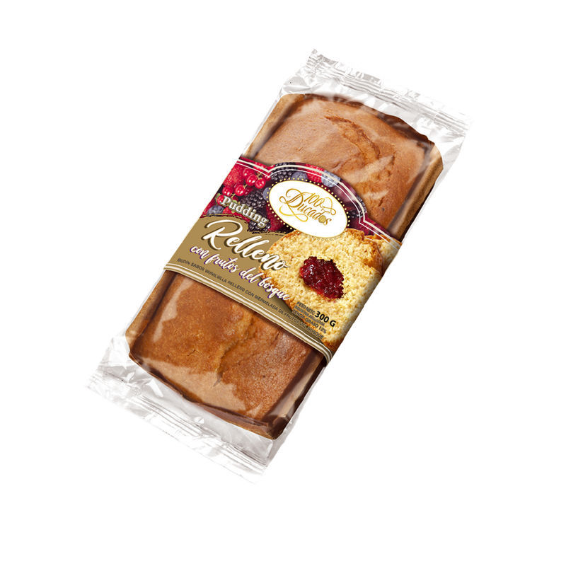 Budin-10 BUDIN PUDDING VAINILLA Y FRUTOS SECOS 300 GRS