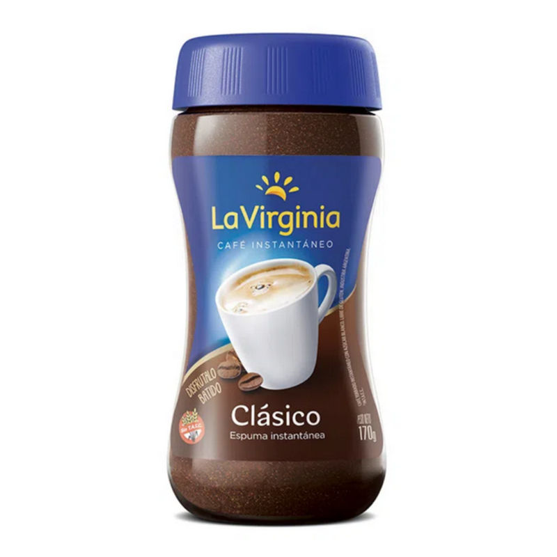 CAFE-INSTANTANEO-LA-VIRGINIA-CLASICO-170-GRS CAFE INSTANTANEO LA VIRGINIA CLASICO 170 GRS