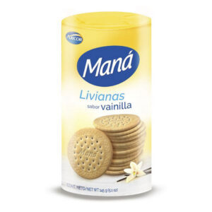 GALLETITAS MANA LIVIANAS VAINILLA 145 GRS