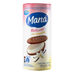 GALLETITAS MANA RELLENAS VAINILLA 152 GRS