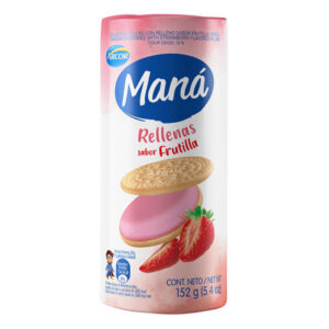 GALLETITAS MANA RELLENAS FRUTILLA 152 GRS