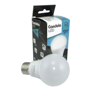 LAMPARA CANDELA LED LUZ FRIA 9W