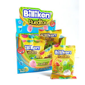 PASTILLAS BILLIKEN RUEDITAS 30GR