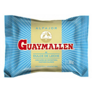 ALFAJOR GUAYMALLEN SIMPLE BLANCO 38 GRS