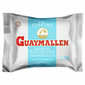ALFAJOR GUAYMALLEN TRIPLE BLANCO 70 GRS