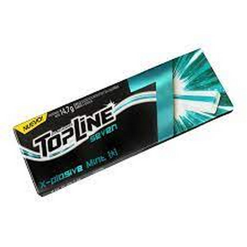 golosinas-florida-215-1 CHICLE TOPLINE 7 X-PLOSIVE MINT 16 U