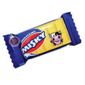 CHOCOLATIN  MISKY BLANCO 8 GRS