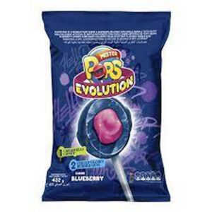 CHUPETIN MISTER POPS EVOLUTION BLUEBERRY 24U
