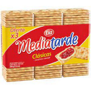 GALLETITAS MEDIATARDE TRIPACK 330 GRS