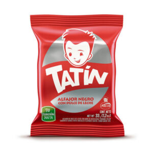ALFAJOR TATIN SIMPLE NEGRO 33GRS