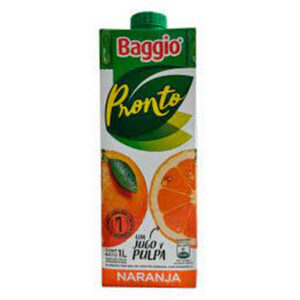 JUGO BAGGIO NARANJA 1 LT