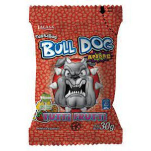PASTILLAS BULL DOG TUTTI FRUTI 30 GRS