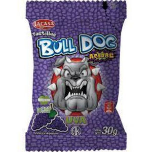 PASTILLAS BULL DOG UVA 30 GRS