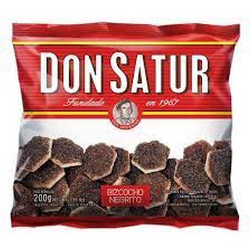 golosinas-florida-48-1 BIZCOCHOS DON SATUR DULCES NEGRITAS 200 GRS