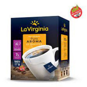 LA VIRGINIA CAFE EN SAQUITOS 7 GR 20U