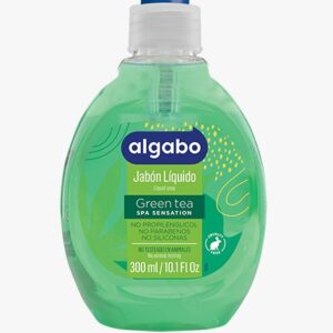 JABON LIQUIDO DE MANOS ALGABO TE VERDE 300 ML