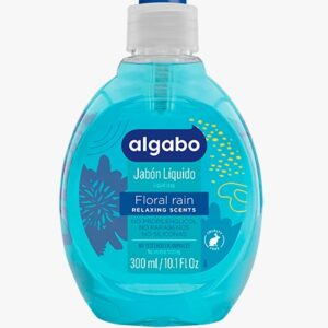 JABON LIQUIDO DE MANOS ALGABO FLORAL 300 ML
