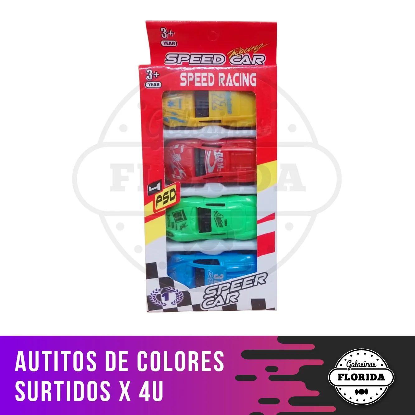 Juguetes_AUTITOS DE COLORES AUTITOS DE COLORES SURTIDOS x 4U