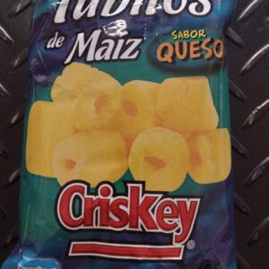 TUBITOS DE MAIZ QUESO CRISKEY 65GRS