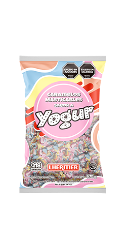 73 CARAMELO LHERITIER MASTICABLE YOGURT 670 GRS SURT