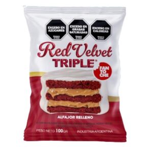 ALFAJOR FANTOCHE RED VELVET 100 GRS