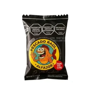 ALFAJOR FANTOCHE PESCADO RAUL NEGRO 50 GRS